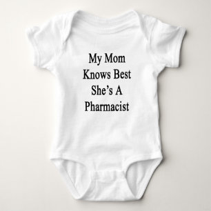 Camiseta Minha mamã sabe o melhor que é um farmacêutico