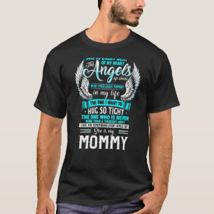 Camiseta Minha Mamãe É Cada Batida Do Meu Coração O Anjo Lá