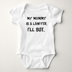 Camiseta Minha mamãe é um advogado
