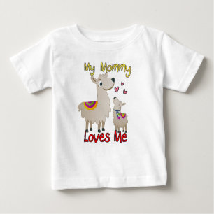 Camiseta Minha Mamãe Me Ama Llama