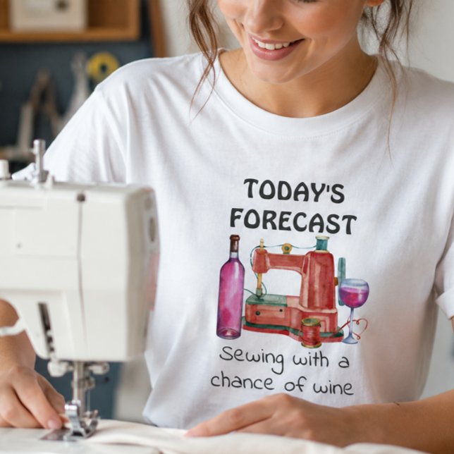 Camiseta Minha Máquina está Chamando e eu Devo Costurar Div (Criador carregado)
