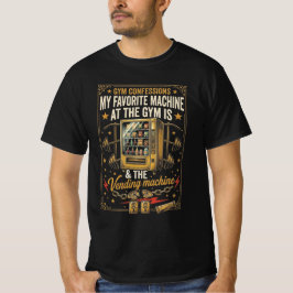 Camiseta Minha máquina favorita na academia