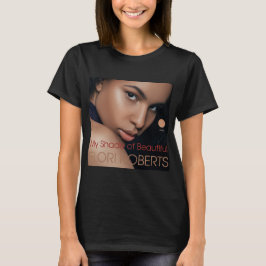 Camiseta Minha máscara do âmbar bonito de Flori Roberts