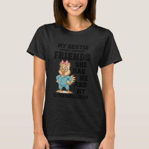 Camiseta Minha Melhor Amiga Não Precisa de Mais Amigos Ela