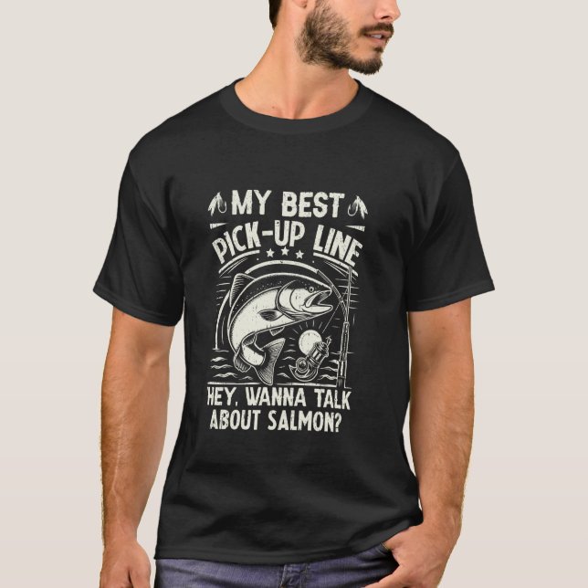 Camiseta Minha Melhor Linha de Aproximação Ei Quer Falar So (Frente)