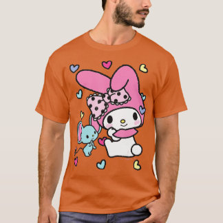 Camiseta Minha Melodia e Amigo Doce Corações