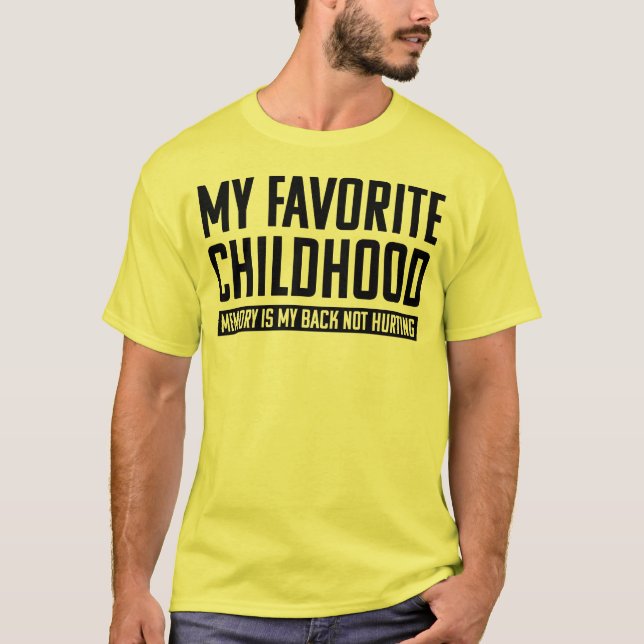 Camiseta Minha Memória De Infância Favorita É Minha Cota Nã (Frente)