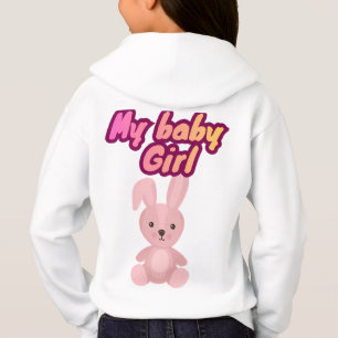 Camiseta Minha Menina Bebê Coelhinho Fofo