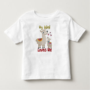 Camiseta Minha Mimi me ama Llama