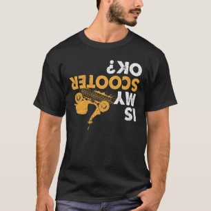 Camiseta Minha Moto Está Bem? Engraçada Moto Upside Down