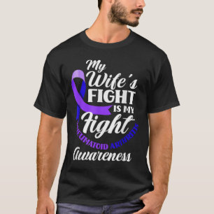 Camiseta Minha Mulher Luta É Minha Luta Contra A Artrite Re
