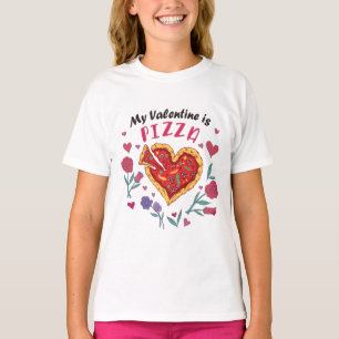 Camiseta Minha Namorados é Pizza Invitation Magnet