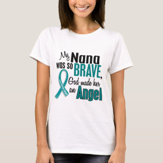 Camiseta Minha Nana é um câncer de ovário do anjo 1