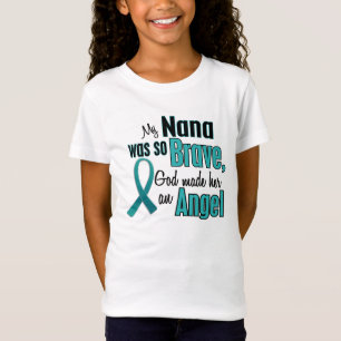 Camiseta Minha Nana foi tão corajosa que Deus a fez uma cam