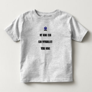 Camiseta Minha Nana pode Defibrilliate sua Nana