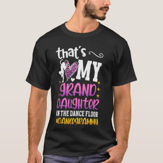 Camiseta Minha neta dançarina do Grammy dançarina do Grammy