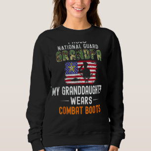 Camiseta Minha neta Veste Combate Boots Guarda Nacional