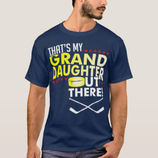 Camiseta Minha neta Vovó de Hockey