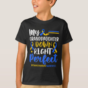 Camiseta Minha Netinha Totalmente Perfeita Síndrome de Down