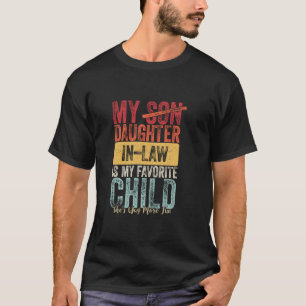 Camiseta Minha Nora É Meu Filho Favorito Humor Familiar