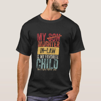 Camiseta Minha Nora É Meu Filho Favorito Humor Familiar