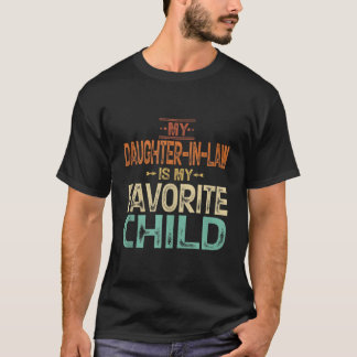 Camiseta Minha Nora É Meu Filho Favorito Pais Dia