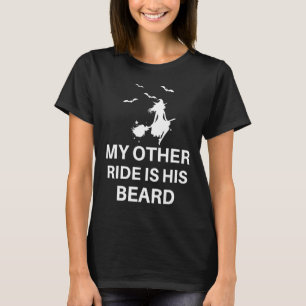 Camiseta Minha Outra Carona É A Barba Dele Dizendo Engraçad