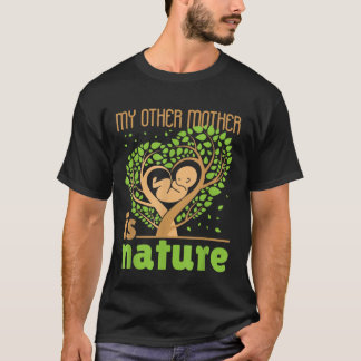 Camiseta Minha Outra Mãe É A Natureza Conservação Da Terra