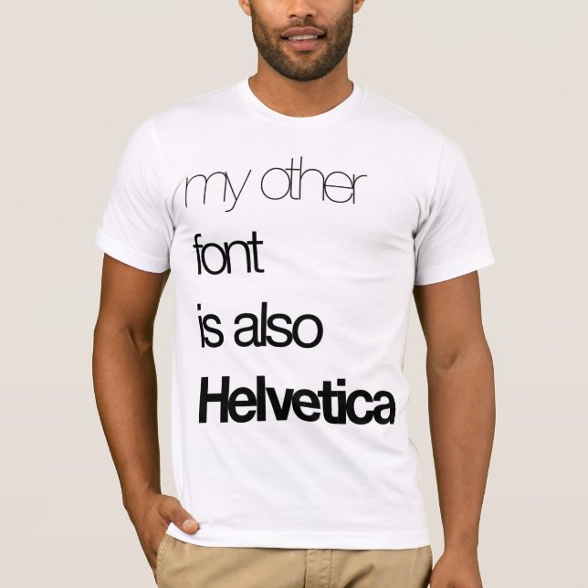 Camiseta Minha outra pia batismal (preto no branco) (Frente)