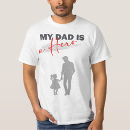 Camiseta Minha Pai é Herói