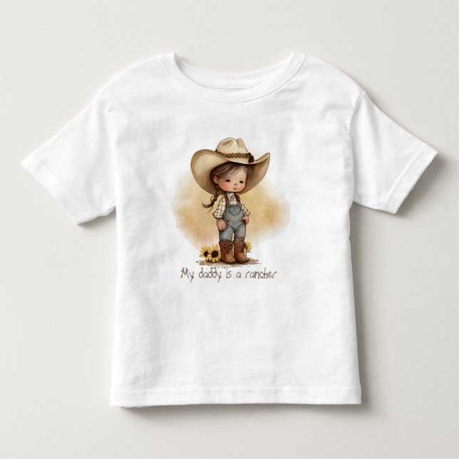 Camiseta Minha Pai É Um Rancho (Frente)
