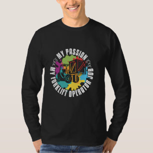 Camiseta Minha Paixão Meu Empregado do Depósito do Forkelev