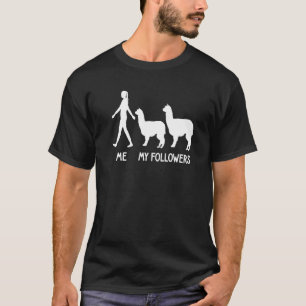 Camiseta Minha Pasta Alpaca Lama Lama Cute Animal