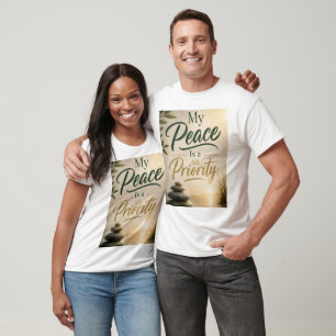 Camiseta Minha Paz é uma Prioridade