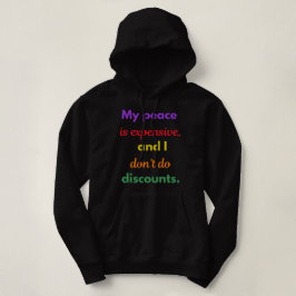 Camiseta Minha paz, meu preço