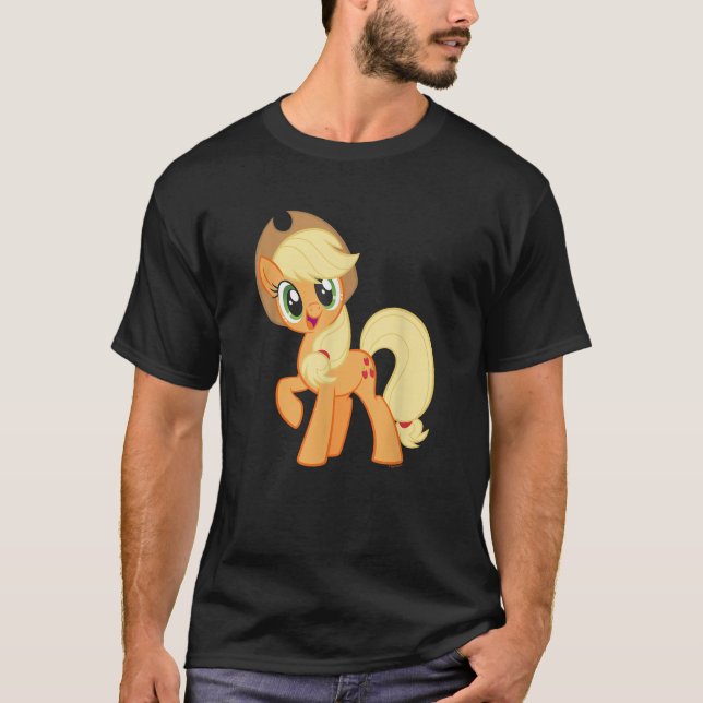 Camiseta Minha Pequena Amizade Do Pôneo É Magia, Grande App (Frente)