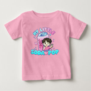 Camiseta Minha Pequena Pop de Soda - Estilo K-Pop Kawaii Bo