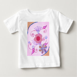 Camiseta Minha Pequena Princesa: Vetor Rosa Bebê Inspiracio