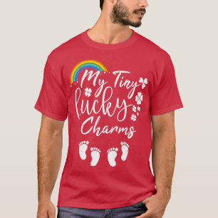 Camiseta Minha Pequena Sorte Carmas Gravidez Revela Rua de