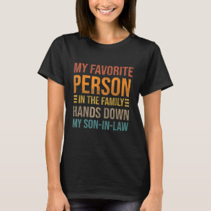 Camiseta Minha Pessoa Favorita na Família Meu Filho-de-Dire