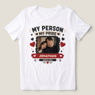 Camiseta Minha Pessoa Meu Orgulho Personalizado