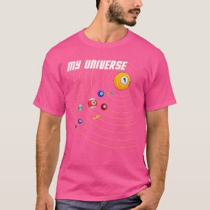 Camiseta Minha Piscina Universo Billiard