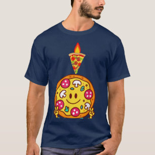 Camiseta Minha Pizza Favorita Amplia Mais Fatia Por Favor E