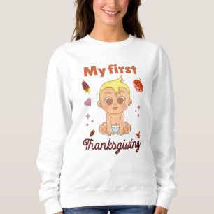 Camiseta Minha primeira Ação de Graças