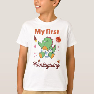 Camiseta Minha primeira Ação de Graças