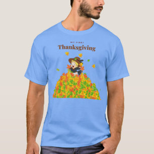 Camiseta Minha Primeira Ação de Graças1