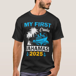 Camiseta Minha Primeira Família Cruise Bahamas 2025 Matchin