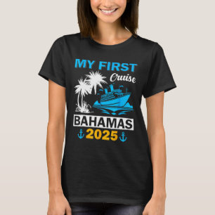 Camiseta Minha Primeira Família Cruise Bahamas 2025 Matchin