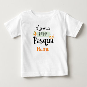 Camiseta Minha primeira Páscoa - La Mia Prima Pasqua
