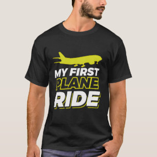 Camiseta Minha Primeira Viagem de Avião
